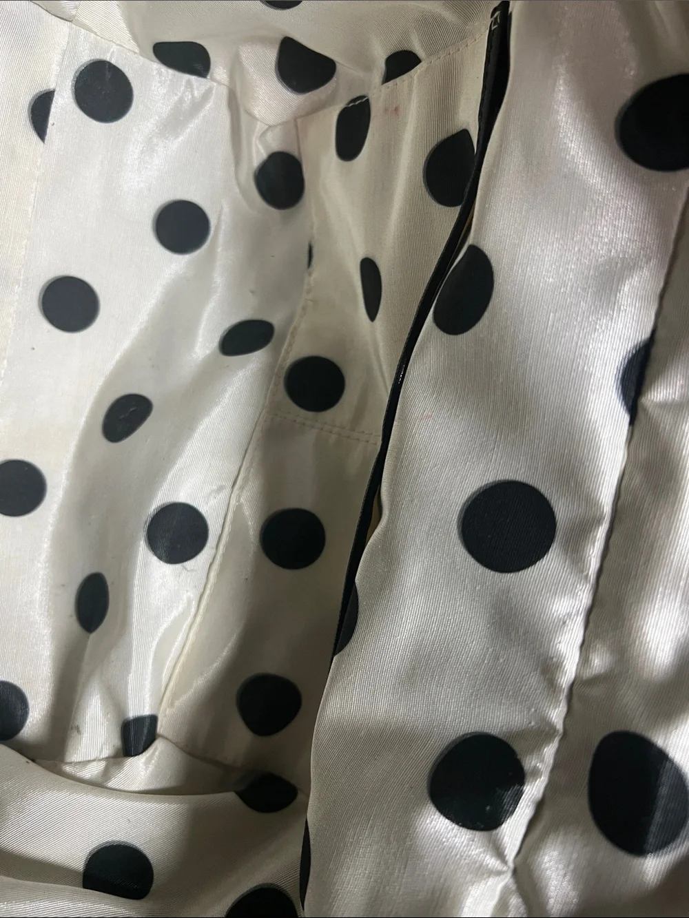 kate spade Black Polka Dot Bow Hobo Bag